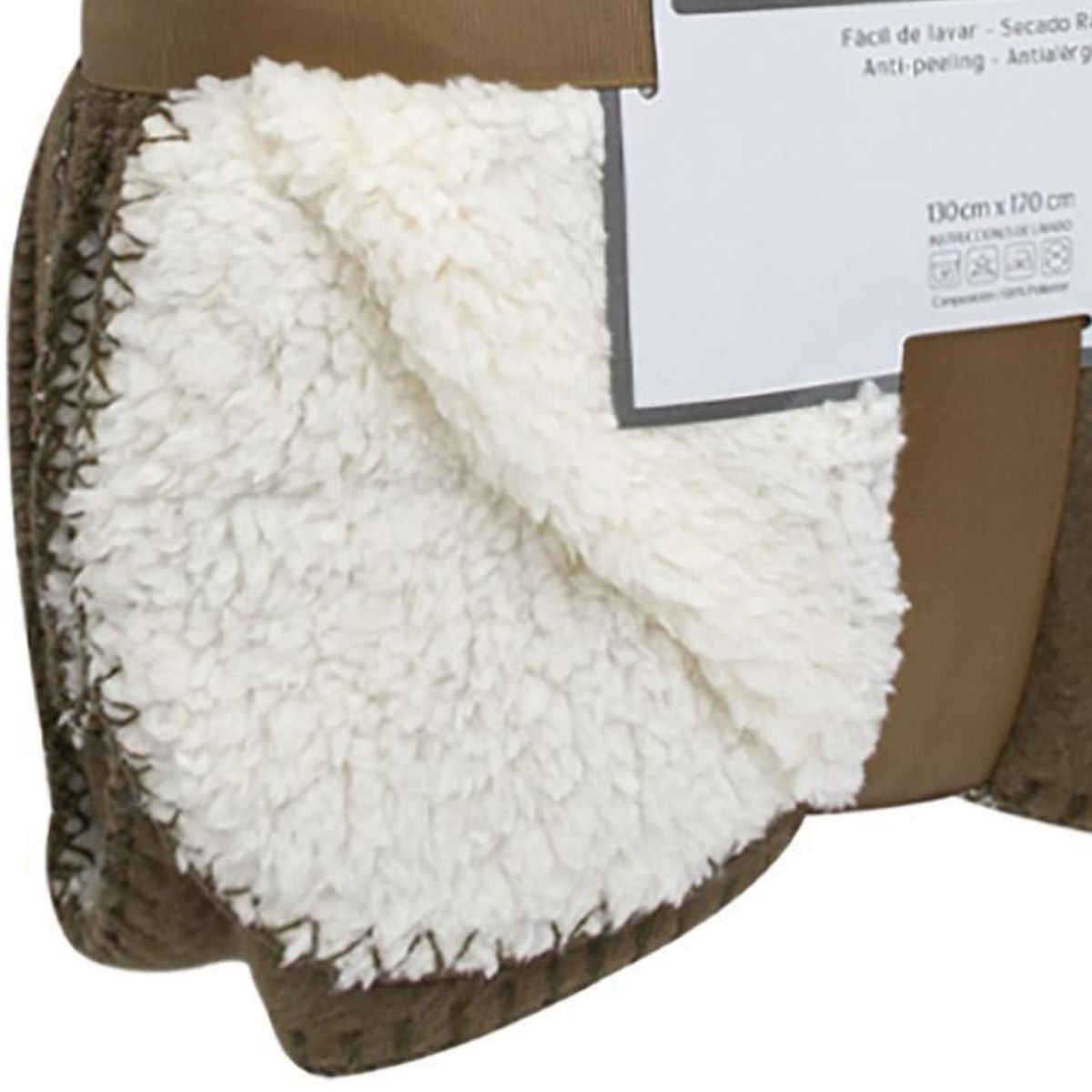 PALERMO - Manta Novara 125x170 cm Camel