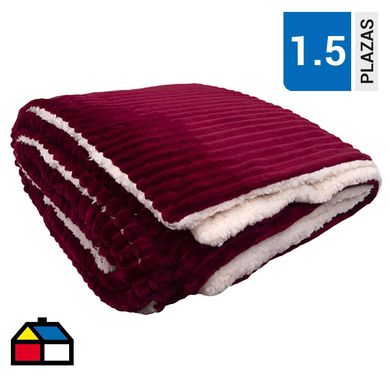 Frazada trmica toscana 160x210 cm roja