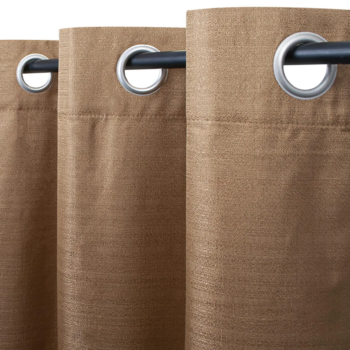 PALERMO - Cortina lino black out Nápoles 003 anilla