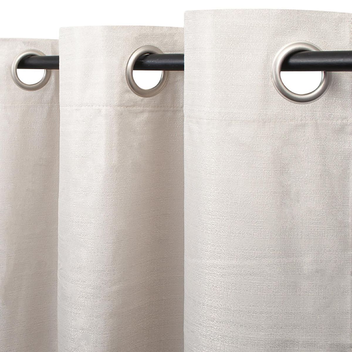 PALERMO - Cortina lino black out Nápoles 003 anilla