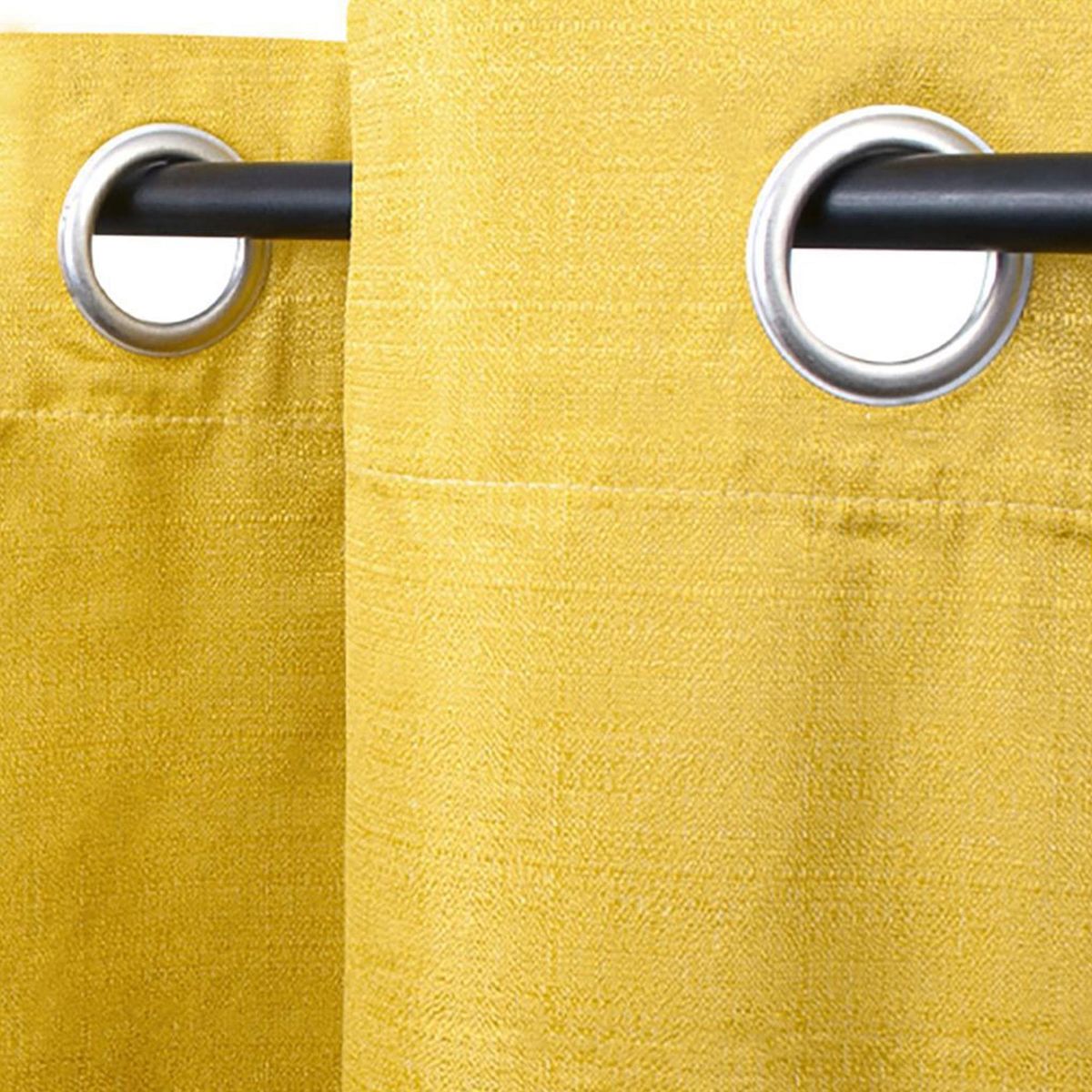 PALERMO - Cortina lino black out Nápoles 003 anilla