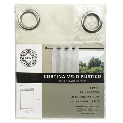 Imagen 2 del producto Cortina De velo 140x225 cm Blanco