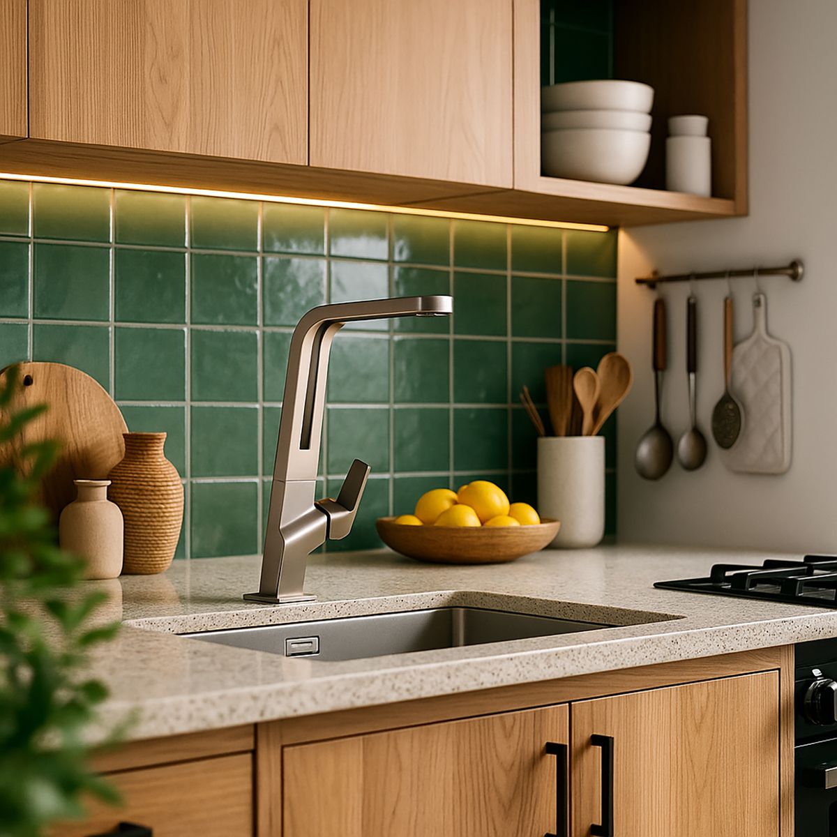 TEKA - Grifo 5 Aireadores Caño Abierto Opera Ico Cromado