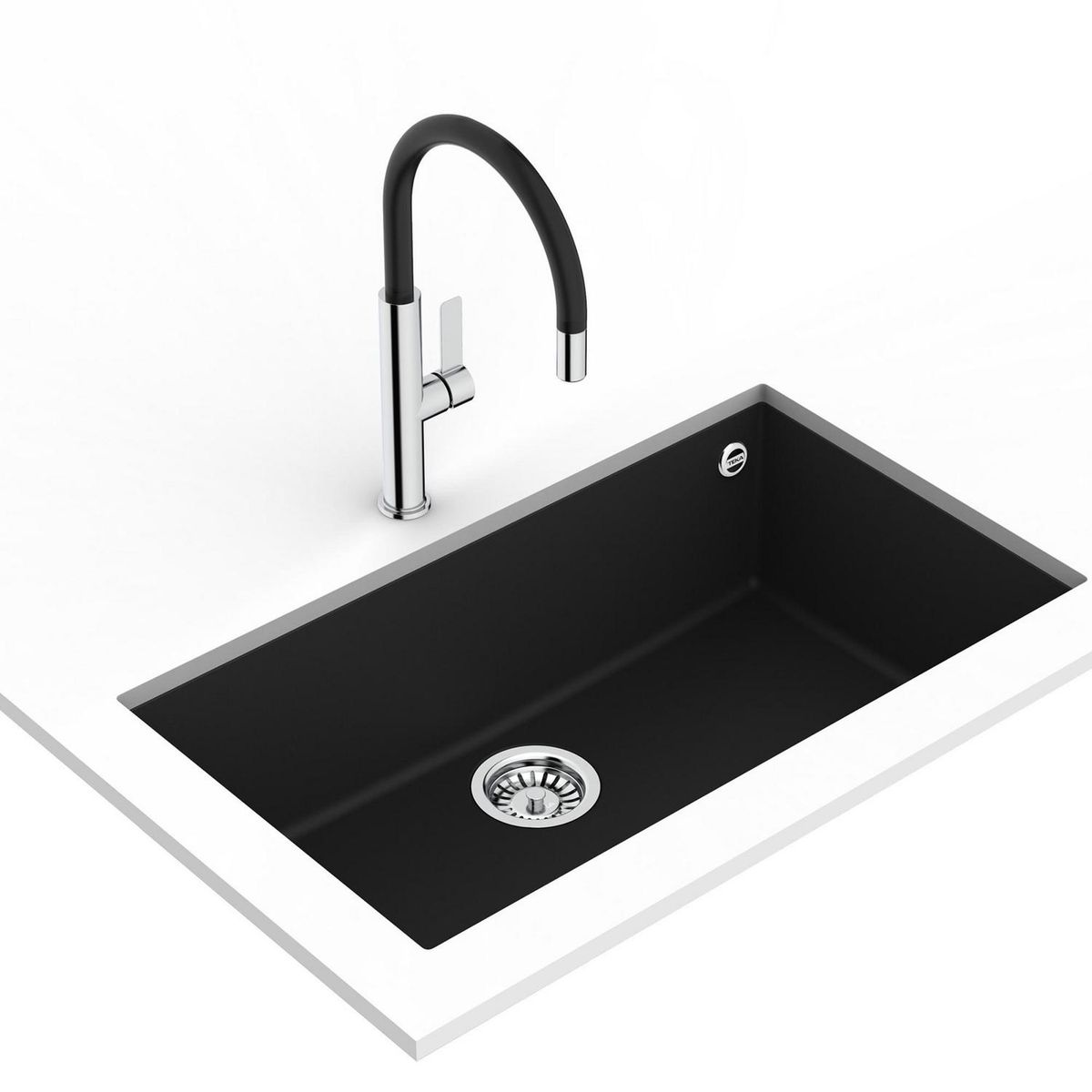 TEKA - Grifo Cocina Caño Alto Urban Cromado