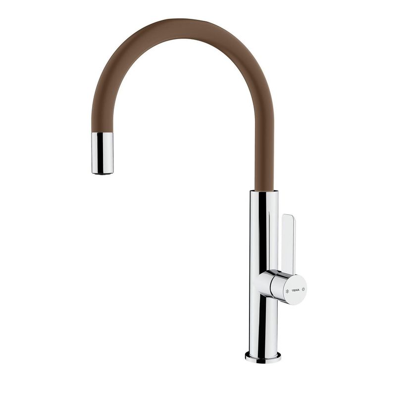 TEKA - Grifo Cocina Caño Alto Urban Cromado con Café