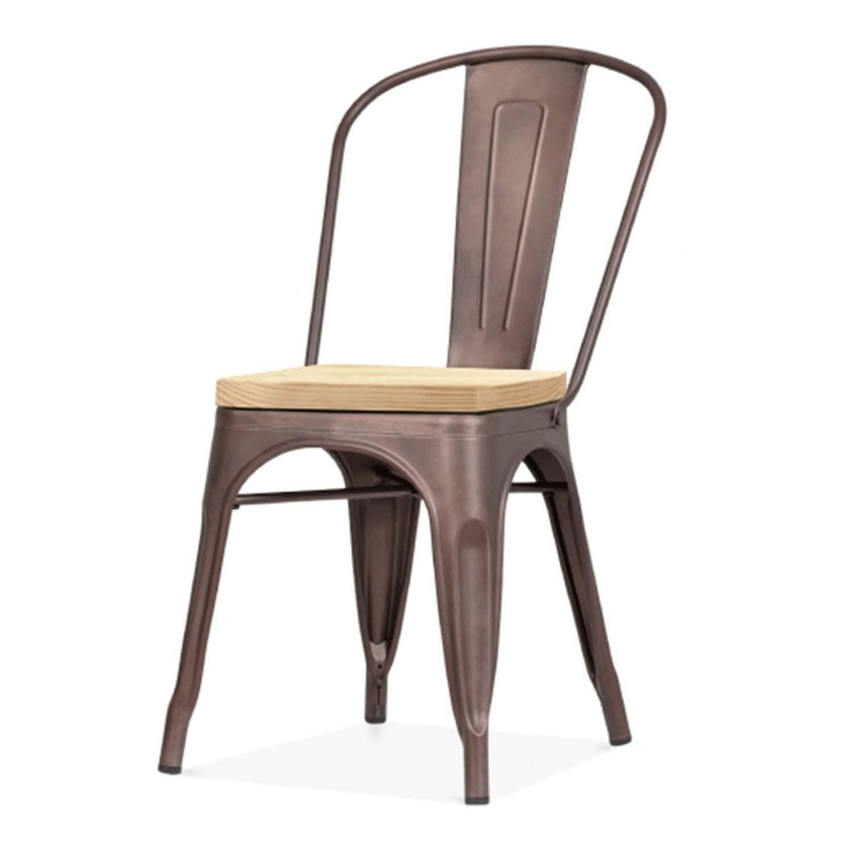 Pack 4 Sillas Café 84x47x44 cm, marca DE PIES A CABEZA - Foto 2
