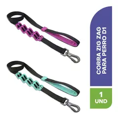 PETIZOOS - Correa para perros con soporte de goma
