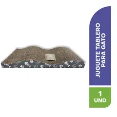 PETIZOOS - Tablero de rasguño para gato con catnip