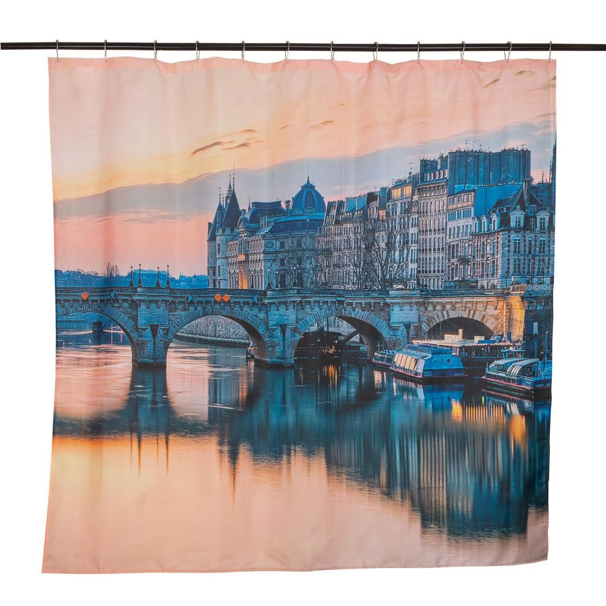 MASEL - Set Cortina Baño Budapest 180x180 cm