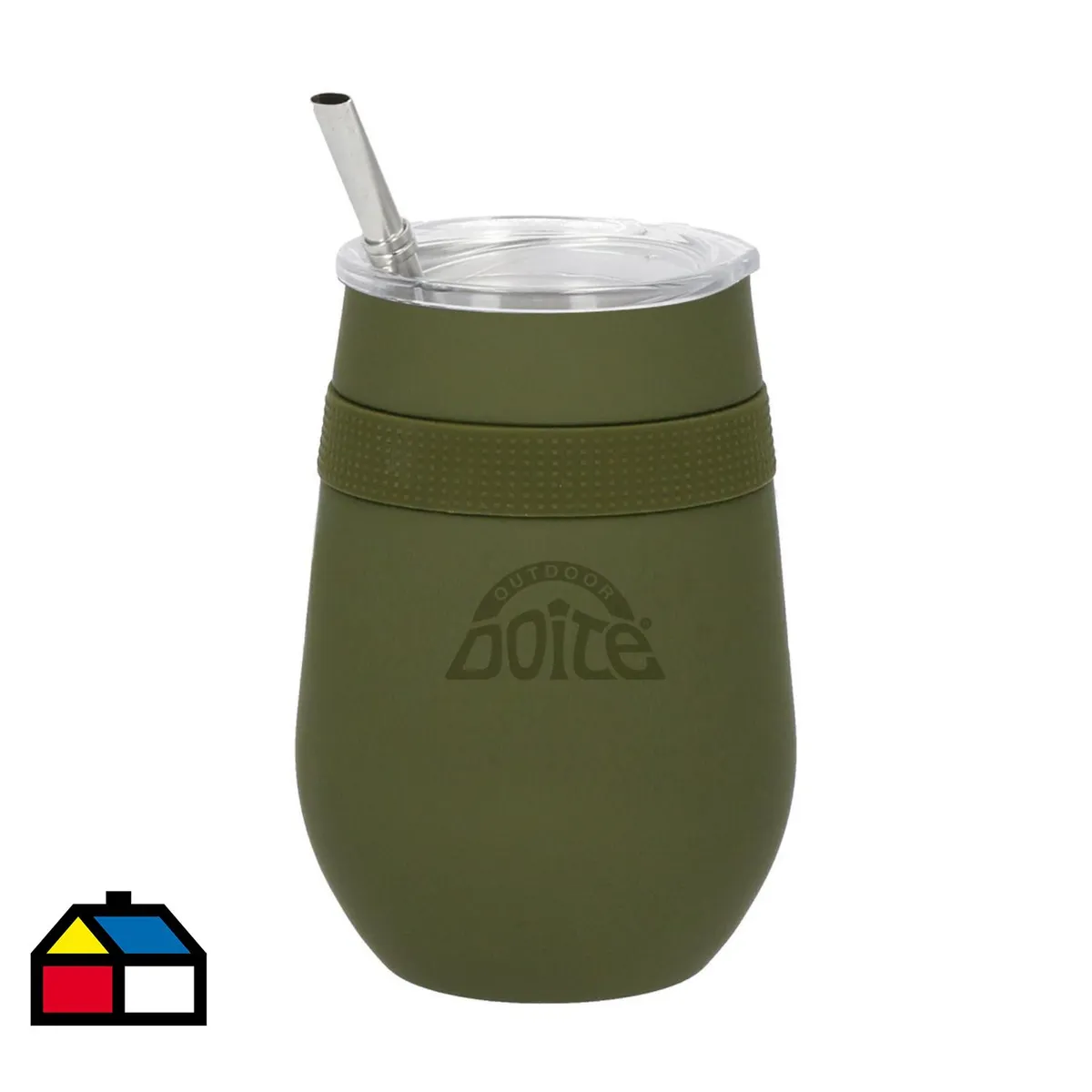 DOITE - Jarro Mug Termo 360 ml Acero Inoxidable Verde