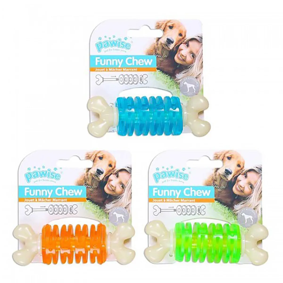 PAWISE - Juguete Hueso Para Morder 1 Pawise