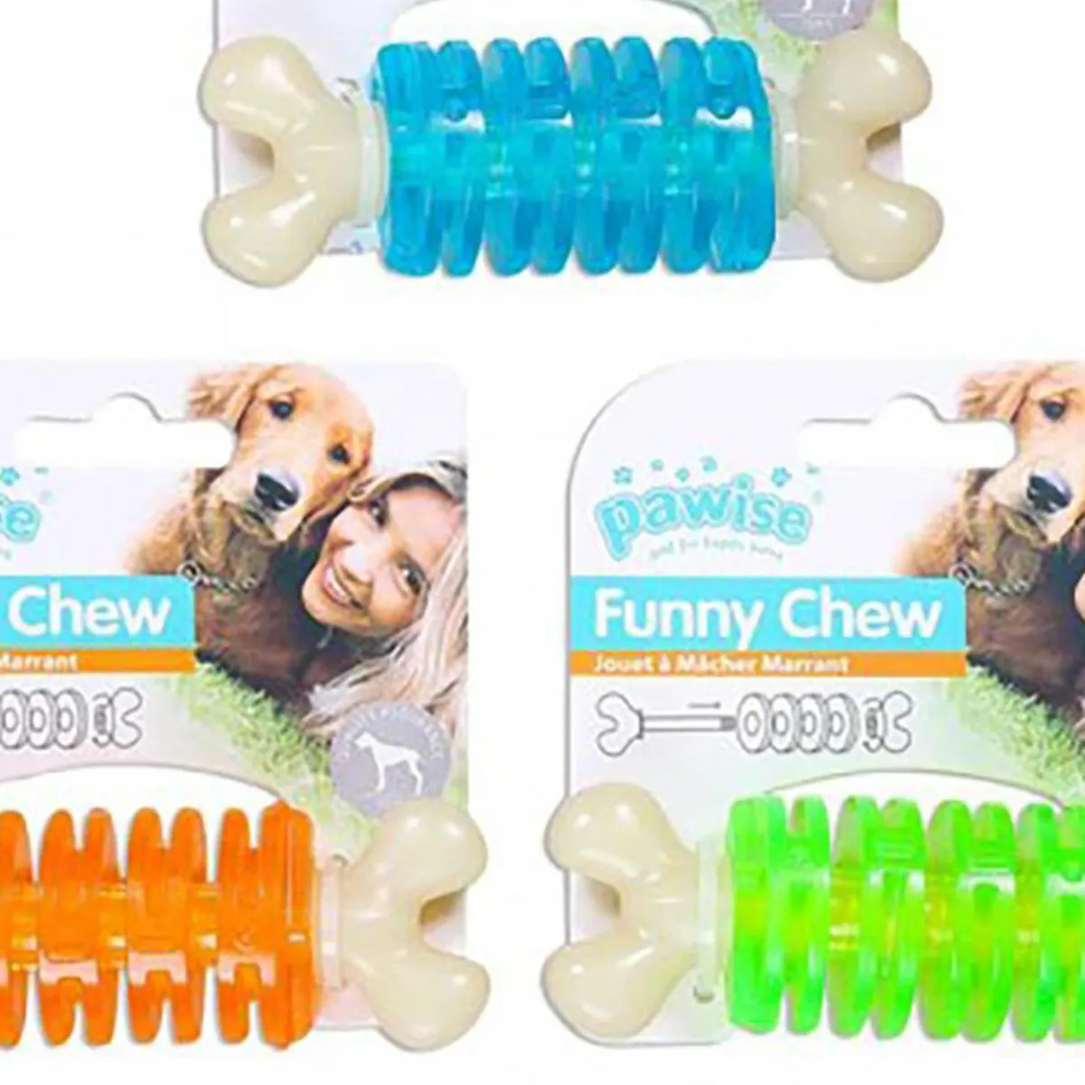 PAWISE - Juguete Hueso Para Morder 1 Pawise