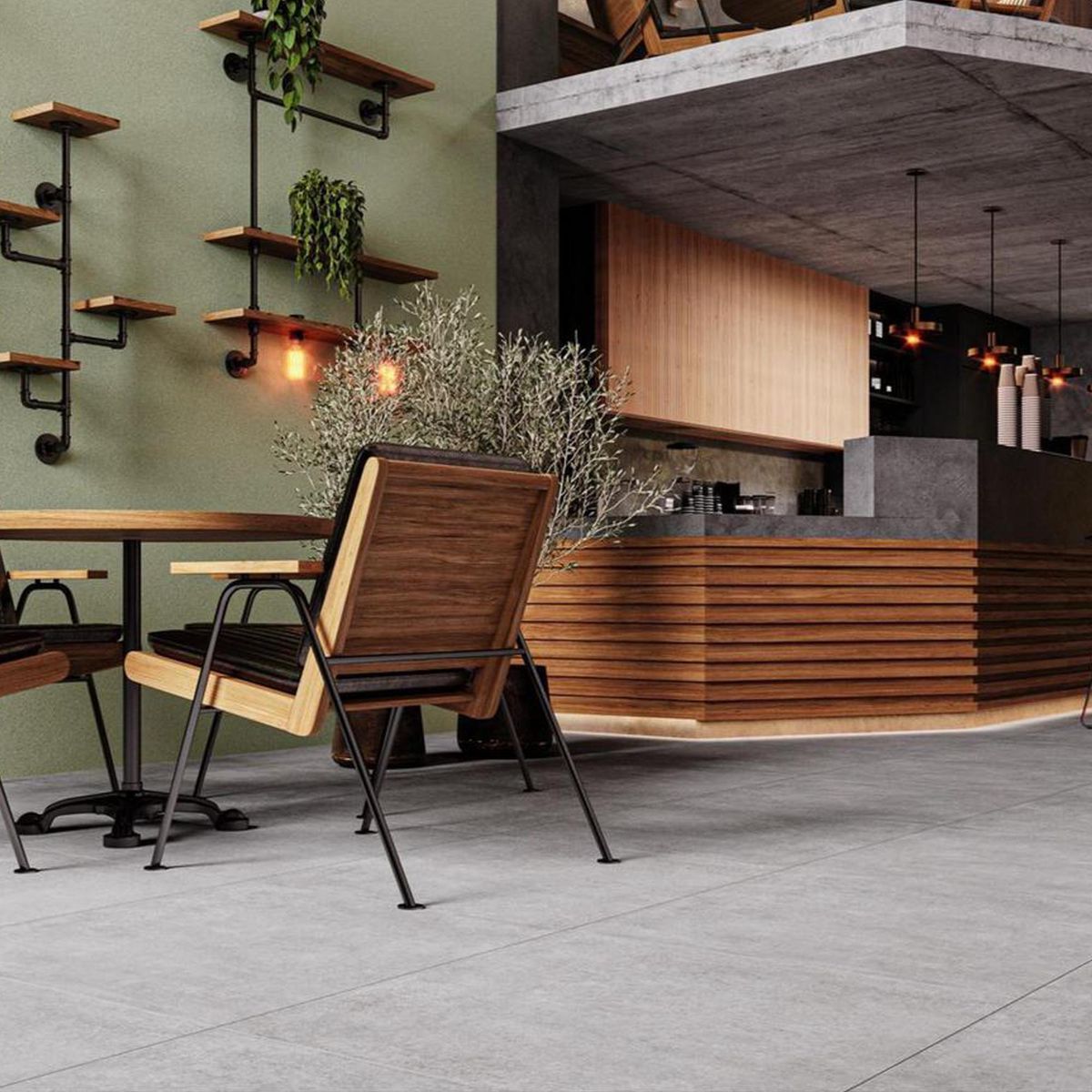 EMBRAMACO - Porcelanato 72x72 cm Grigio Gris 2.62 m2