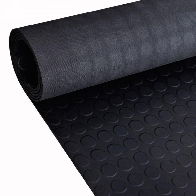 GEOTEX - Piso en Rollo Redondo 1,2x10 12x100 cm Negro