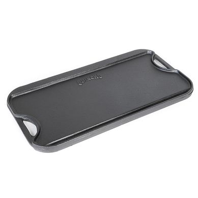 Plancha reversible de fierro forjado