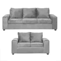 INNOVAMUEBLES - Living 5 cuerpos Kahlo 86x80x225 cm Gris