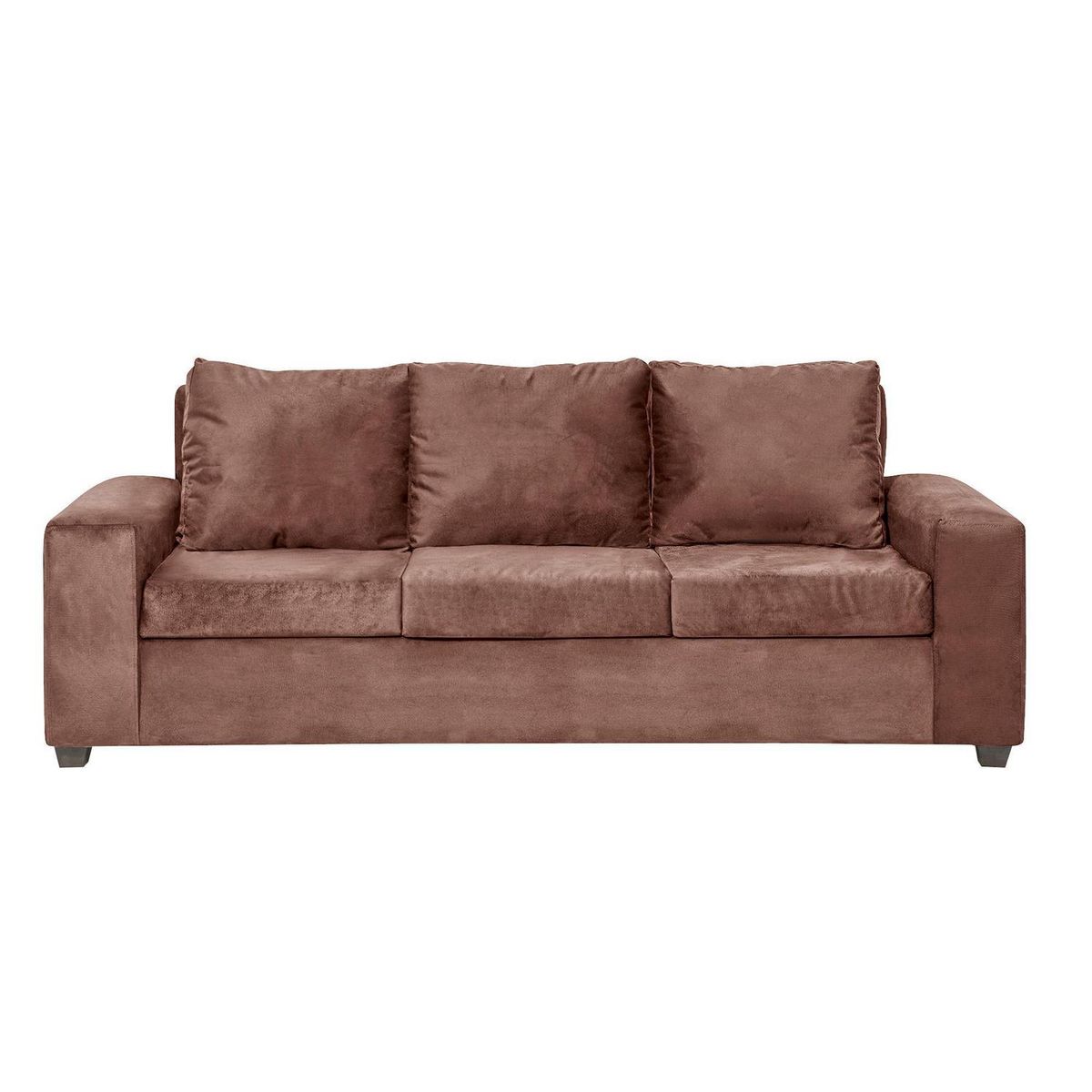 INTERMUEBLES - Living 3 cuerpos Kahlo 86x80x225 cm Chocolate