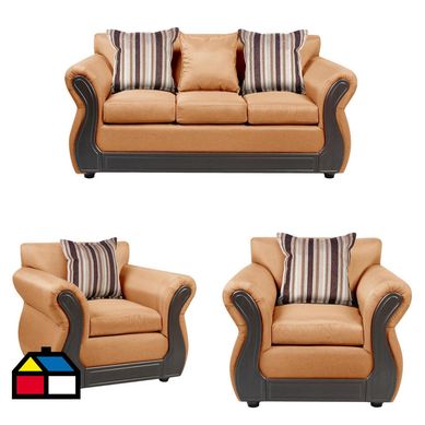 Living Montecarlo 3.1.1 tela oro tap choco
