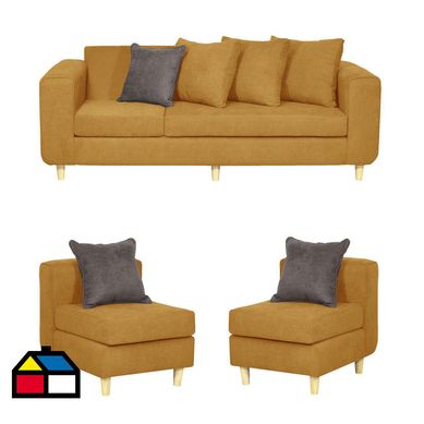 Living 3.1.1 Eagle amarillo calugas gris-amarilla