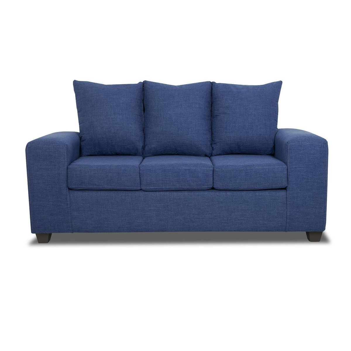 INTERMUEBLES - Living 5 cuerpos Living 167x86x80 cm Azul