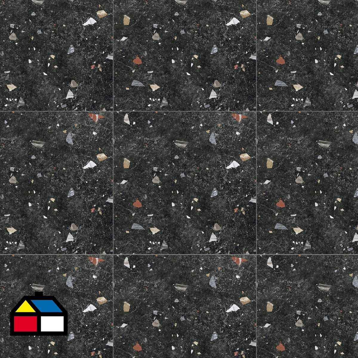 CODICER - Porcelanato esmaltado 66x66 sonar dark 1,31m2