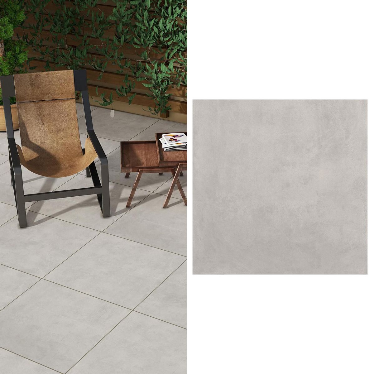 EMBRAMACO - Cerámica 60x60 cm Nevada Gris 2.58 m2