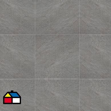 Porcelanato esmaltado 60x60 triunfo graphite mate inout 1,41m2