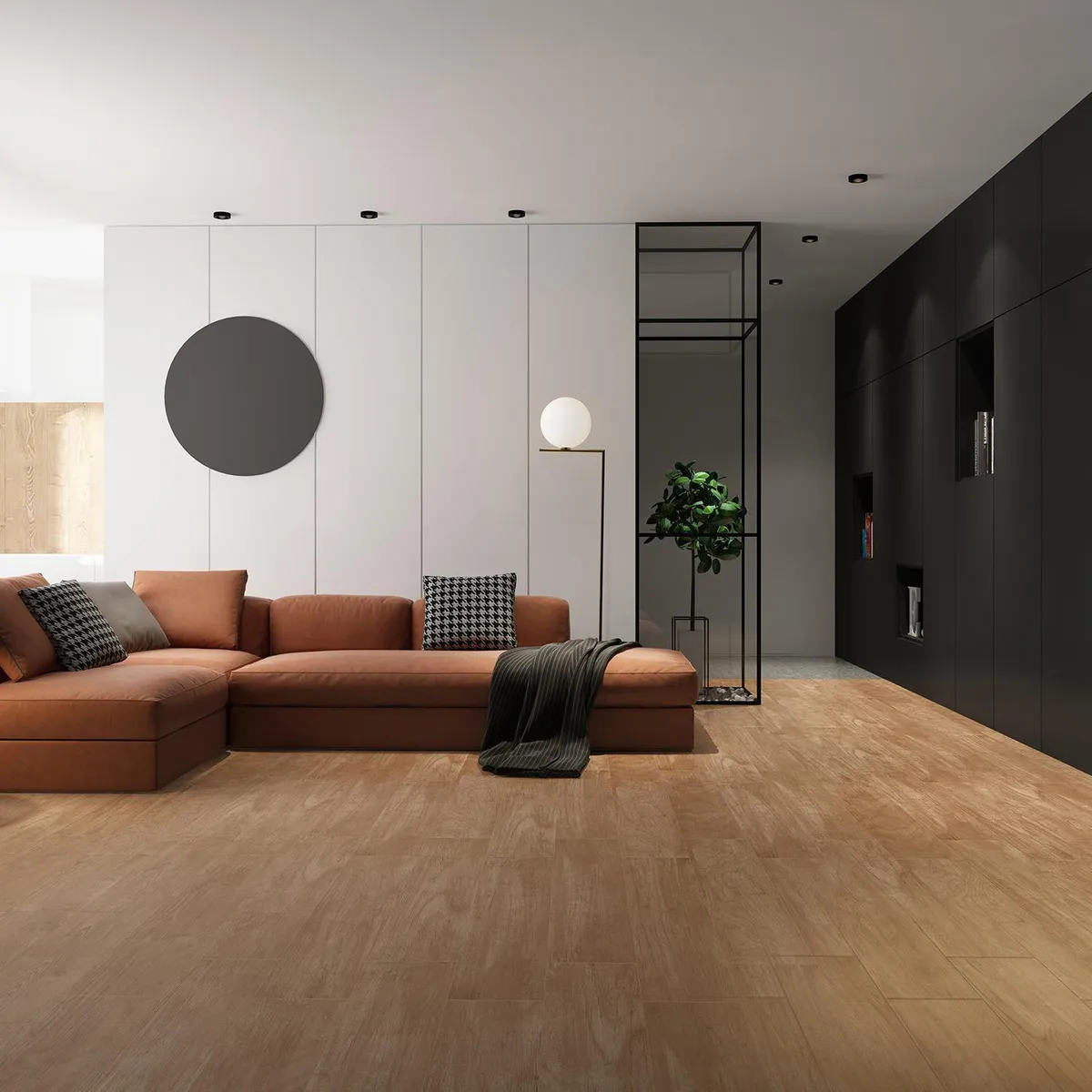 KLIPEN - Gres Porcelánico 30x60 cm Cairo Café Caramel 1.44 m2