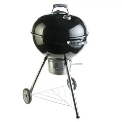 QUINCHO - Parrilla a Carbón 22" con Ruedas/Cenicero y Termómetro Acero
