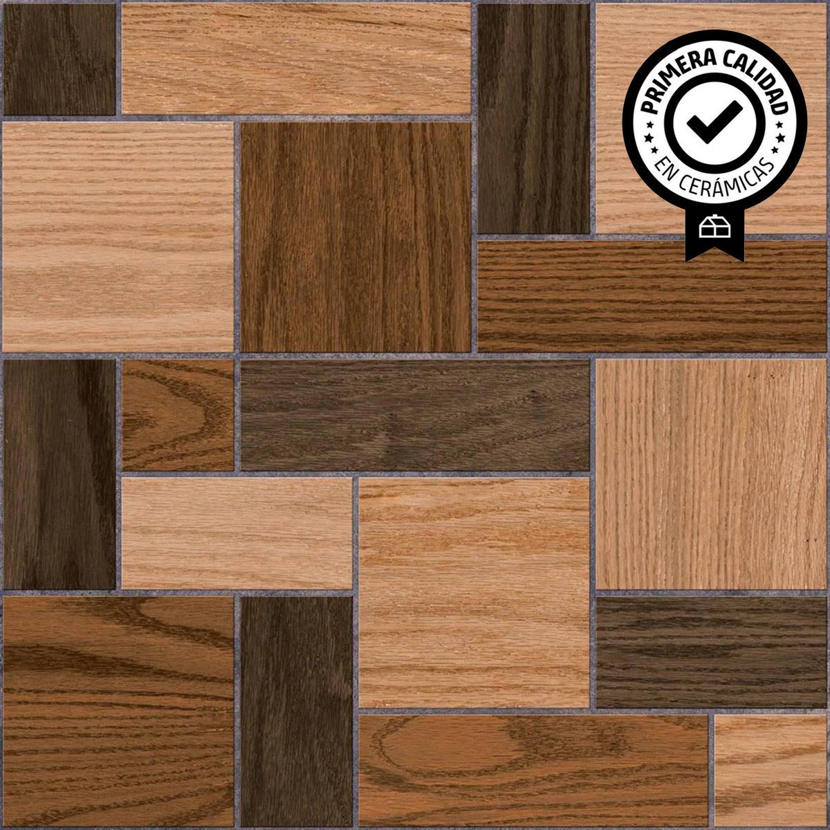 ANTIK - Cerámica 44x44 cm Trieste Café 2.5 m2