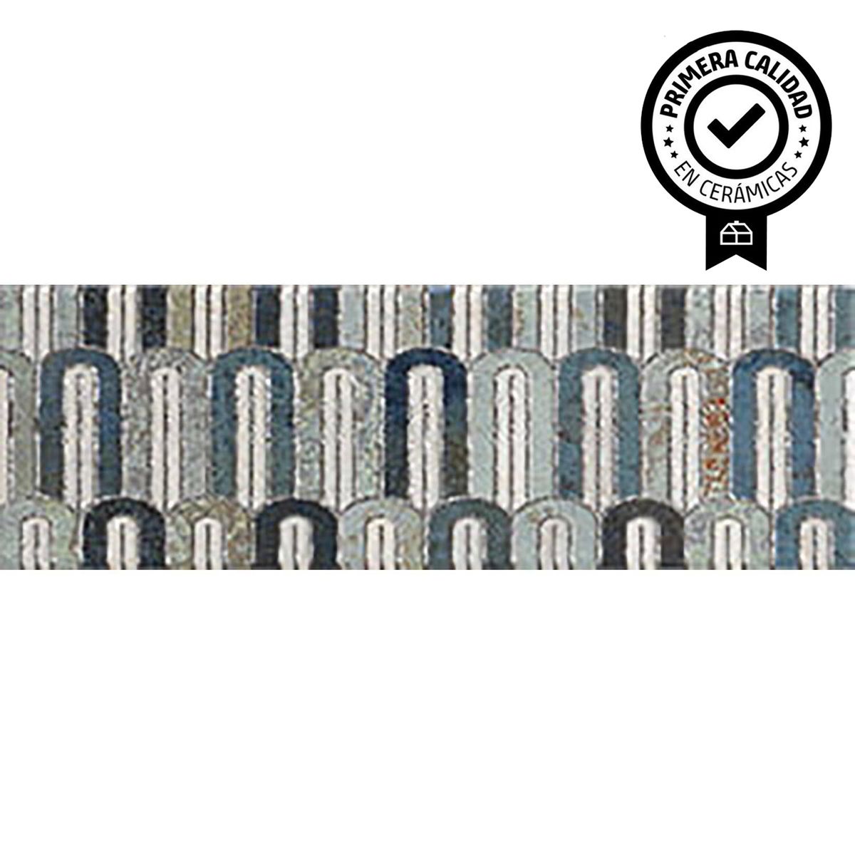 ANTIK - Cerámica 10x30 cm ARCO BLUE Azul 1.02 m2