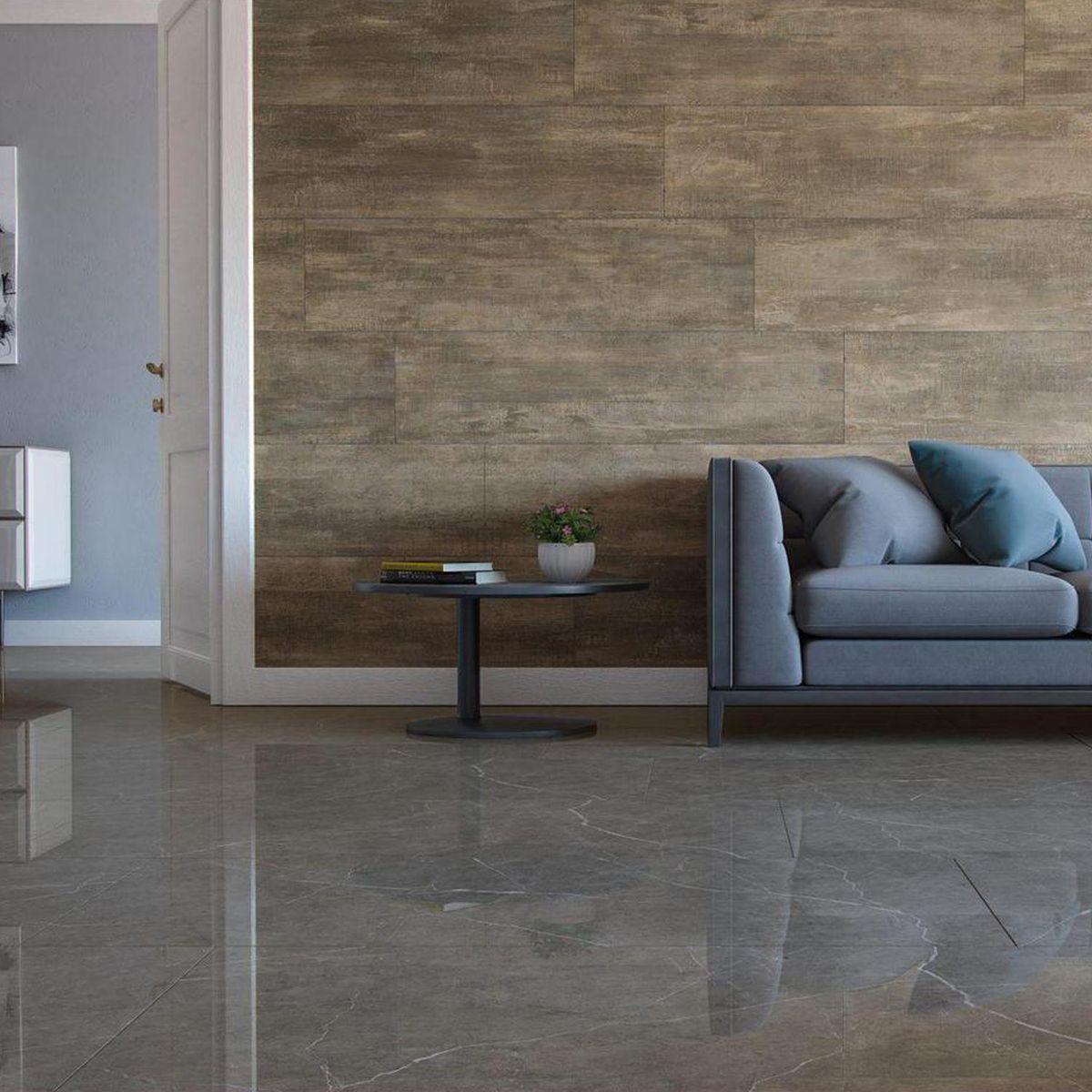 ANTIK - Porcelanato 62x120 cm Marmi Lux Gris 2.26 m2