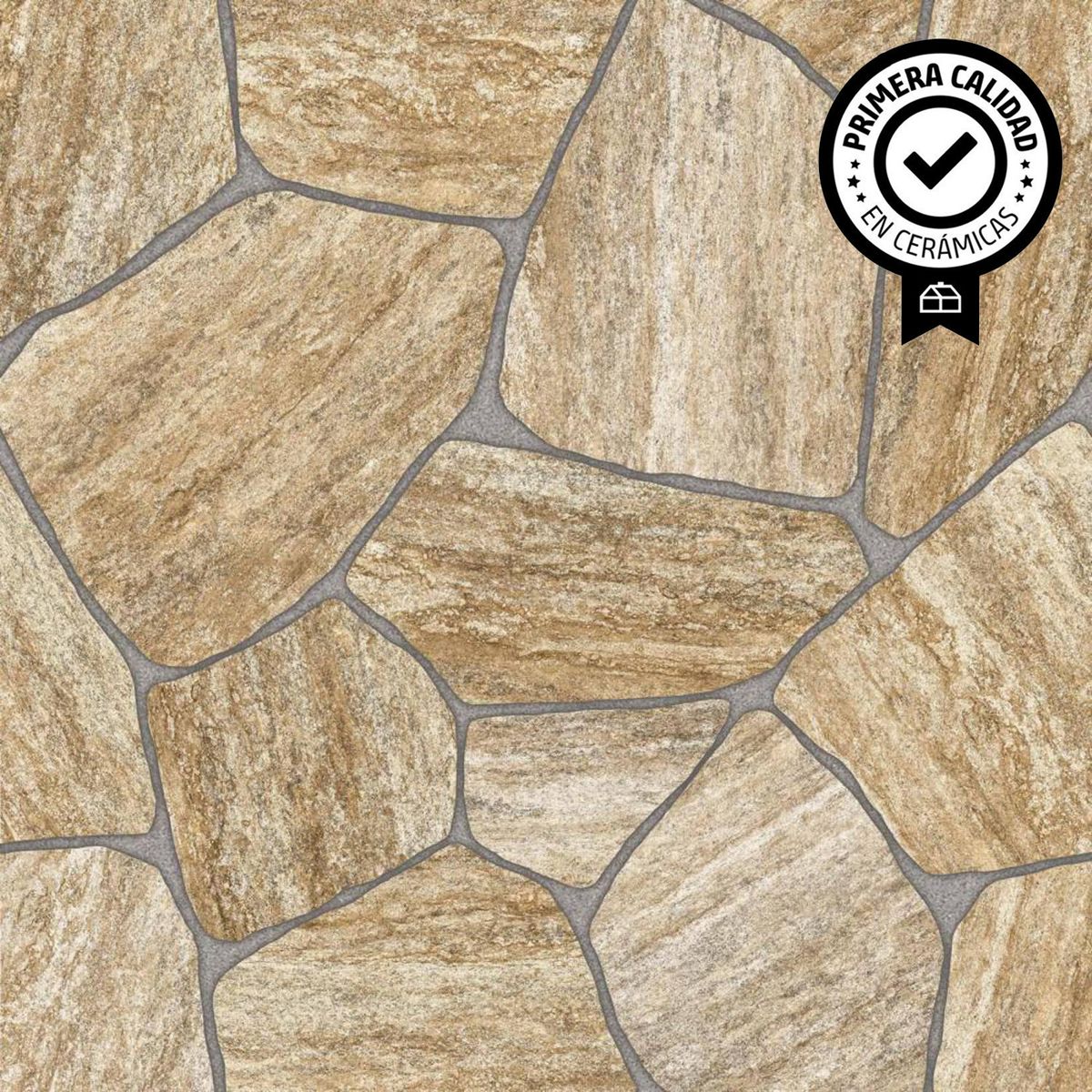 ANTIK - Cerámica 44x44 cm Maipo Café 2.5 m2