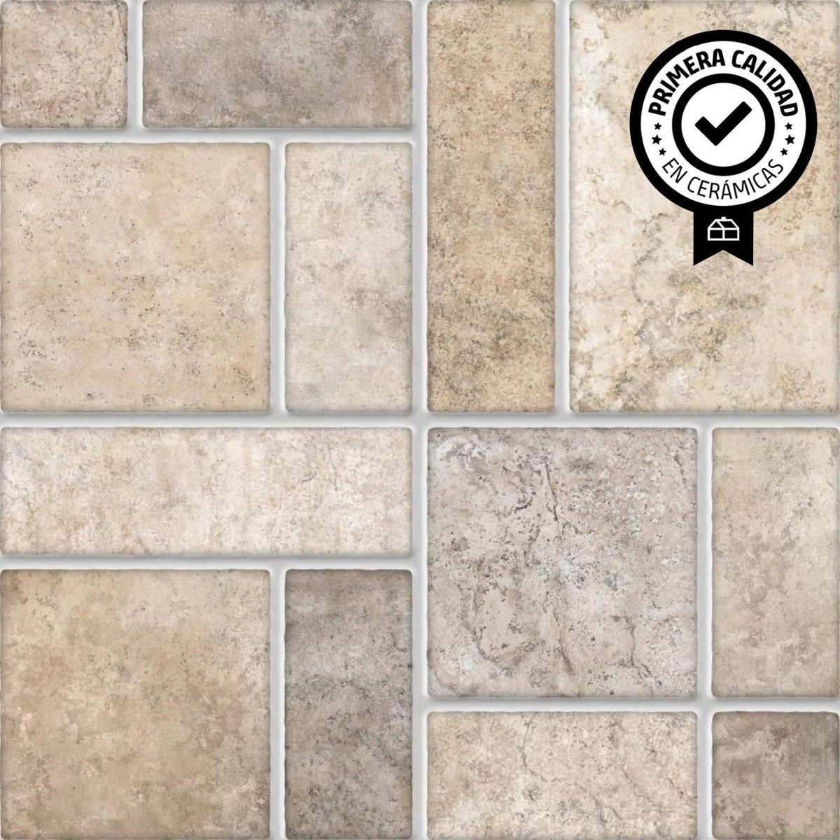 ANTIK - Cerámica 44x44 cm Ibiza Café 2.5 m2