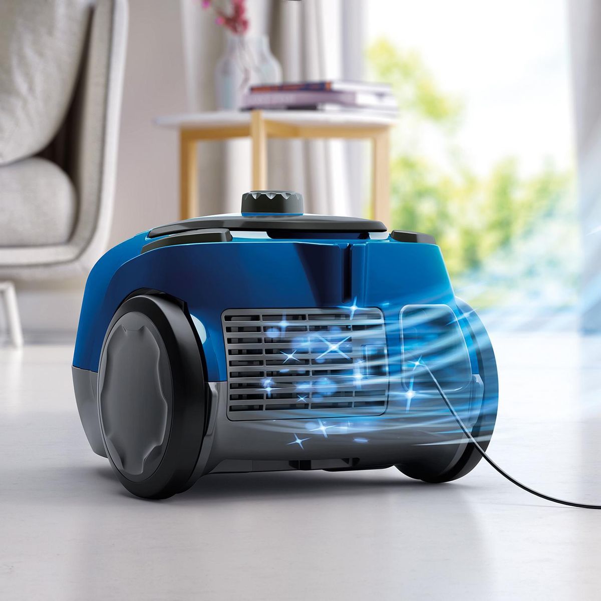 SOMELA - Aspiradora de Arrastre 1400 W 1.24 Litros Effy Duster SCA21