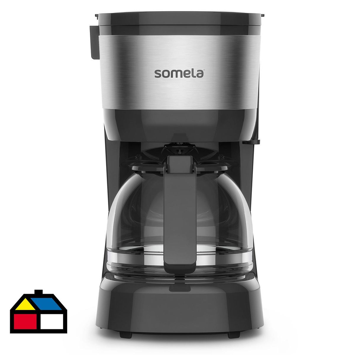 SOMELA - Cafetera Eléctrica 600 ml 600 W Negro