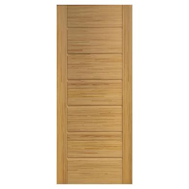 Puerta Exterior  80x200 cm Bambu Atlanta Caf