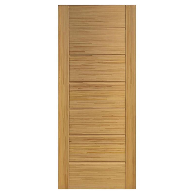 DIMFER - Puerta Exterior  80x200 cm Bambu Atlanta Café