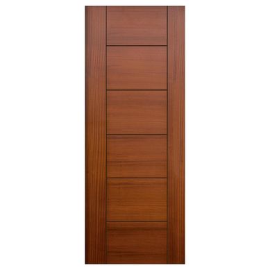 Puerta Interior Enchape Sapelli Barnizada Opera Black