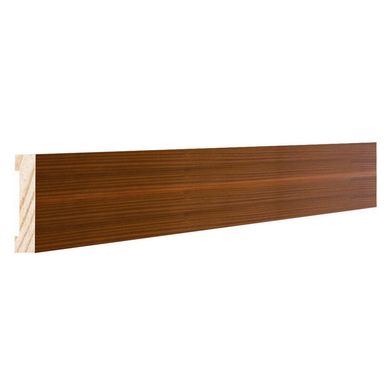 Pilastra Enchapada en Sapelli Madera Caf 10 cm 40x244 cm