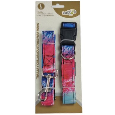 Trailla para perros 2,5 x 1,20M collar A/D4