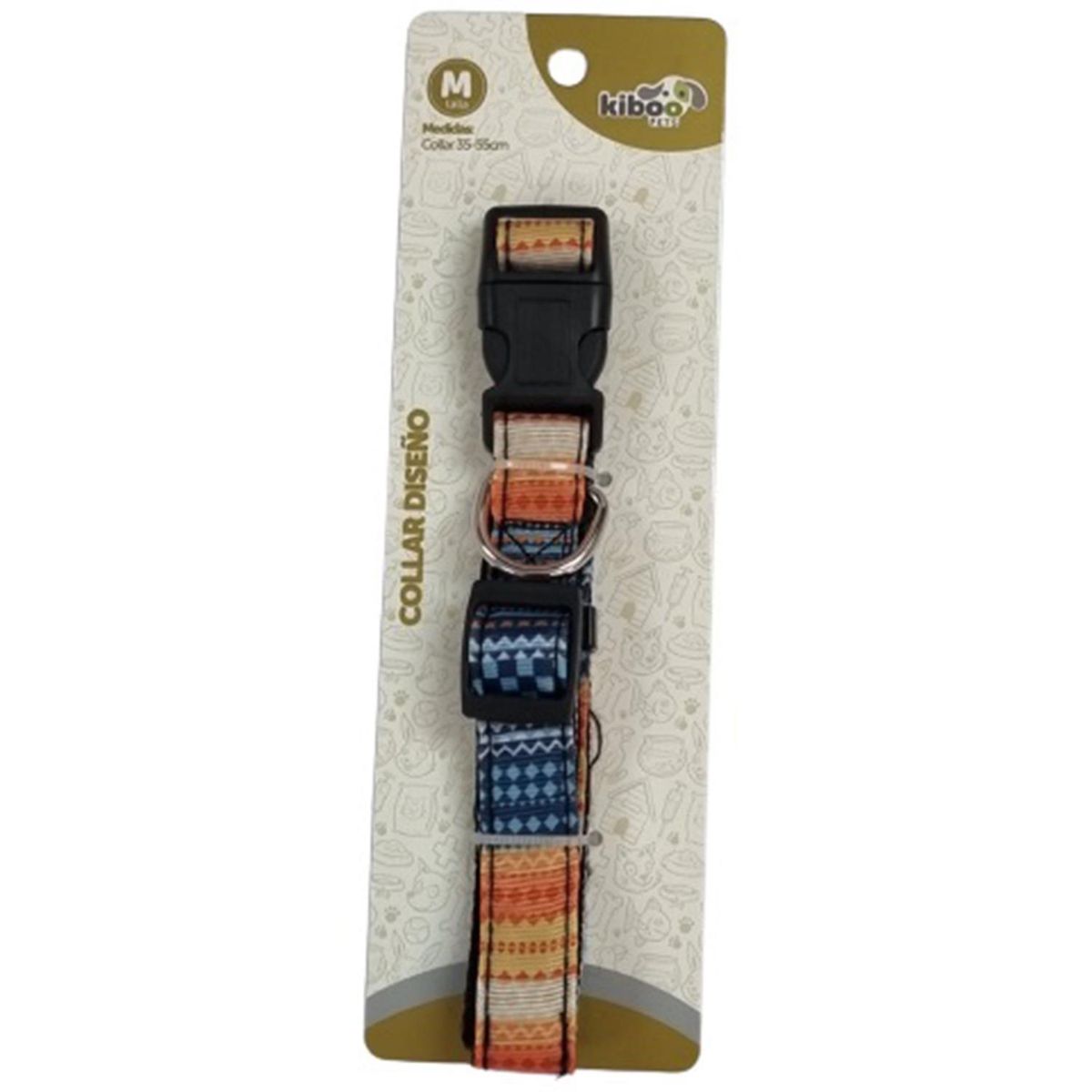 KIBOO PETS - Collar para perros medianos diseños surtidos