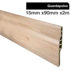 HOGA - Guardapolvo PVC 2mt x 90mm Color Arena.