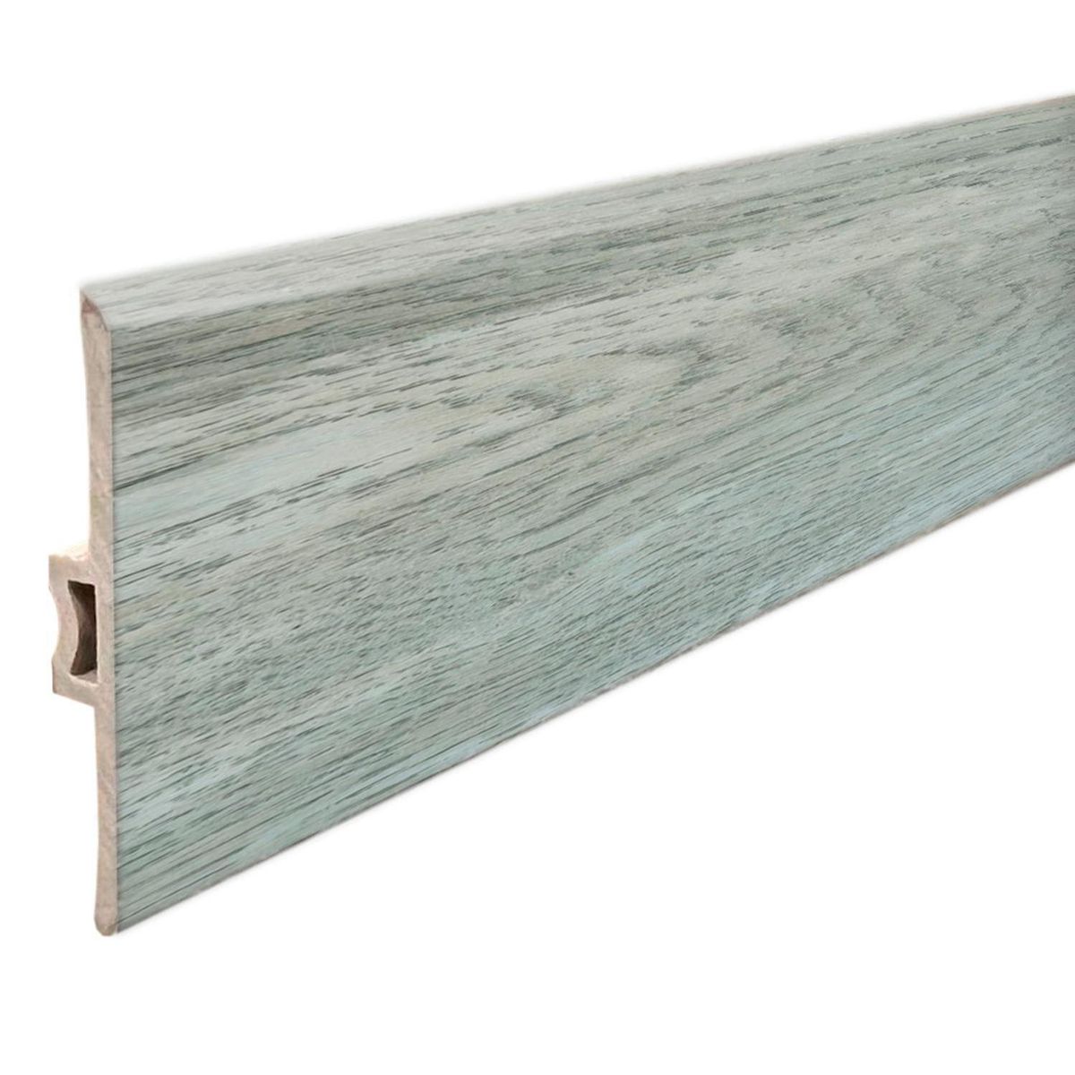 HOGA - Moldura T PVC 2mt x 46mm Color Beige Milan.