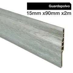 HOGA - Guardapolvo PVC 2mt x 90mm Color Beige Milan.