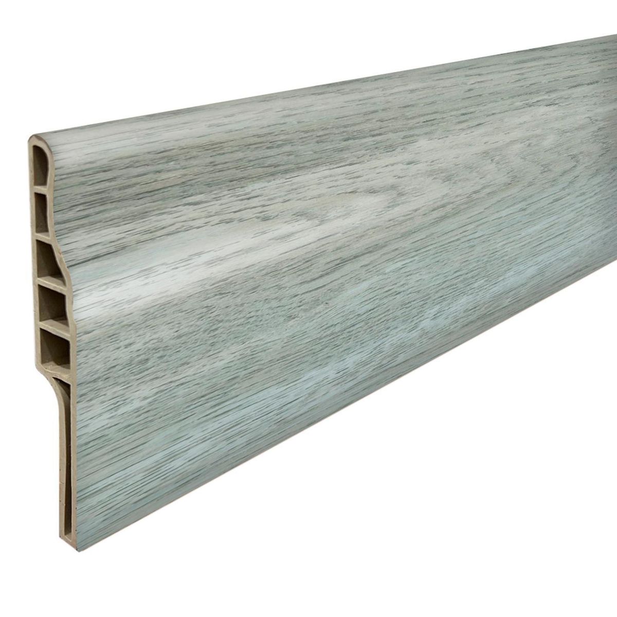 HOGA - Guardapolvo PVC 2mt x 90mm Color Beige Milan.