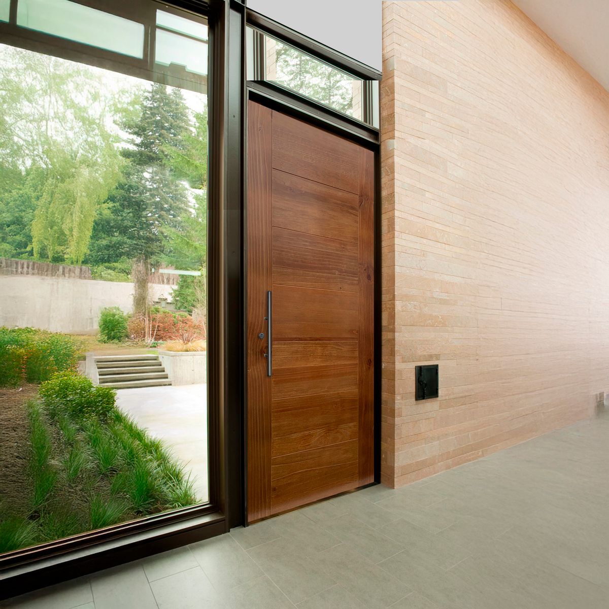 GLOVER - Puerta Exterior Pino Radiata Turín