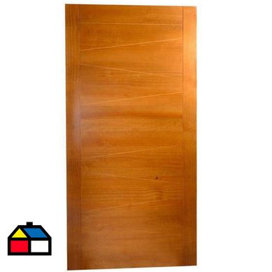 Puerta Exterior Pino Radiata Bari 70x200 cm