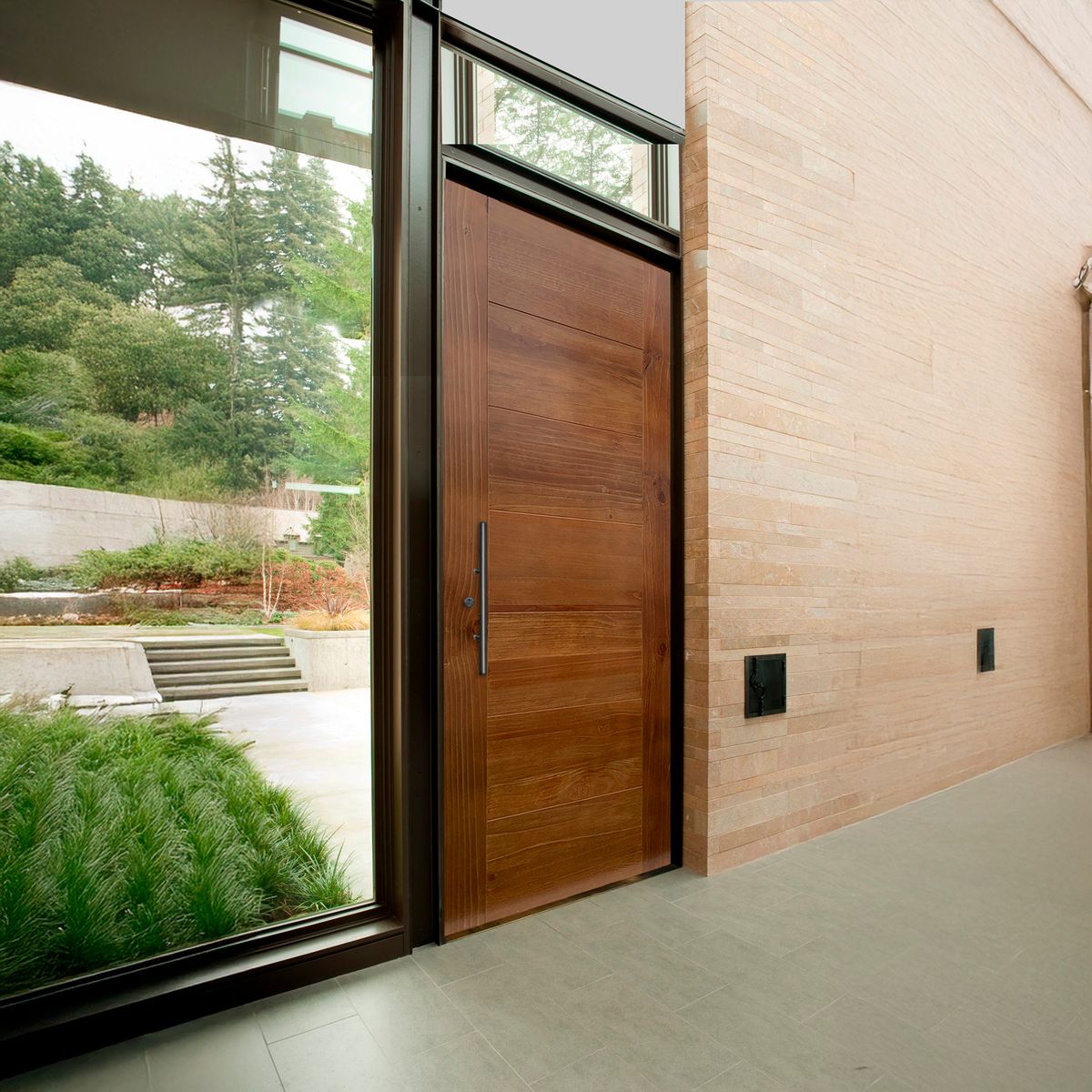 GLOVER - Puerta Exterior Pino Radiata Turín