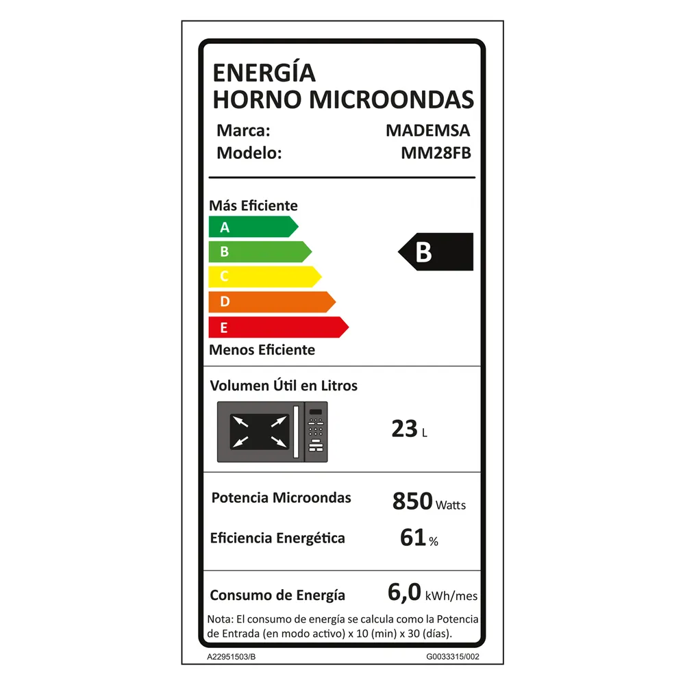Microondas Digital 28 litros Negro, foto 10